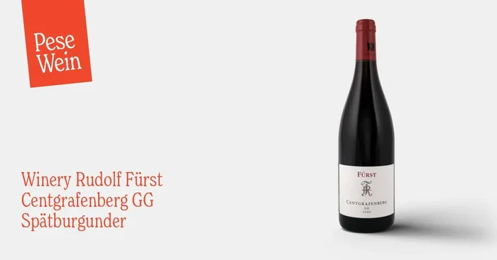 Winery Rudolf Fürst Centgrafenberg GG Spätburgunder 2020