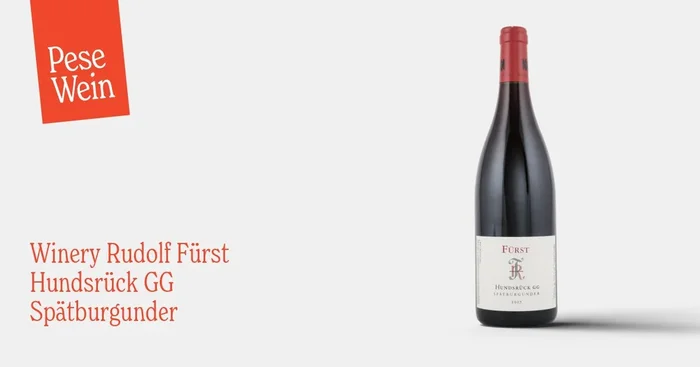 Winery Rudolf Fürst Hundsrück GG Spätburgunder 2017