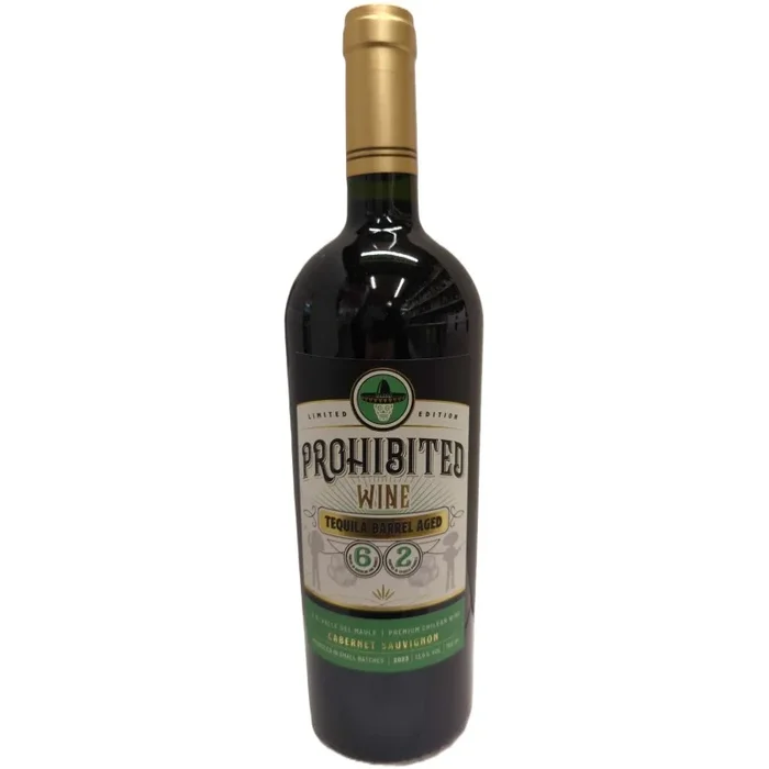 Wino – PROHIBITED WINE Tequila Barrel Aged Cabernet Sauvignon – Czerwone Pówytrawne