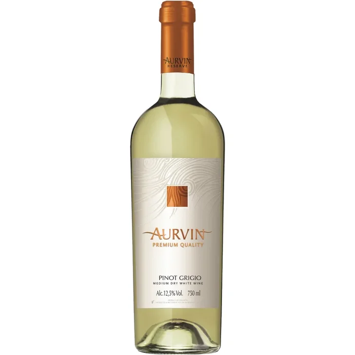 Wino AURVIN PINOT GRINGO Białe Półwytrawne