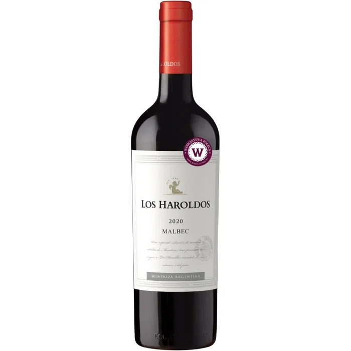 Wino LOS HAROLDOS MALBEC 2019 Czerwone Wytrawne