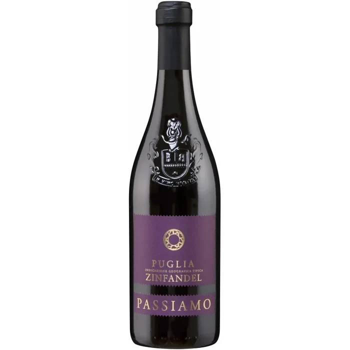 Wino PASSIAMO ZINFANDEL PUGLIA Czerwone Półwytrawne