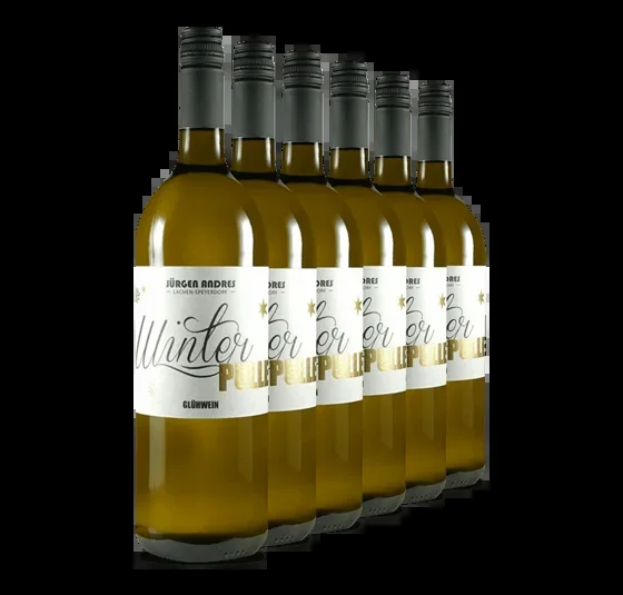 Winterpulle mulled wine white package – 6 bottles