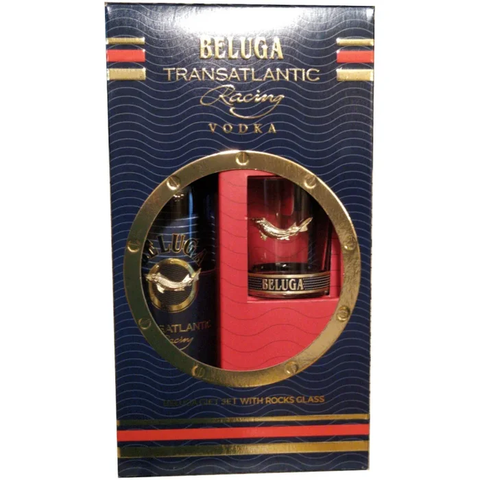 Wodka BELUGA Transatlantic Racing 40% 0,7L + KARTON + GLAS