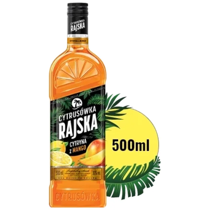 Wódka rajska cytryna z mango