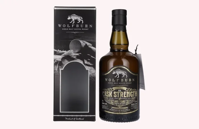 Wolfburn 7 Years Old Single Malt CASK STRENGTH Father’s Day Edition 58,2% Vol. 0,7l in Geschenkbox
