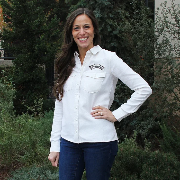 Women’s Celebration Button Up