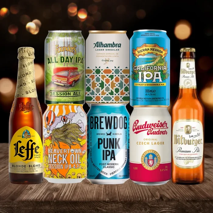 World Craft Beer Breweries 330ml Mixed Beer Selection (8 Pack)