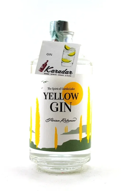 Yellow Gin – The Spirit of Garda Lake „Zu Plun“ 45% vol. Gin | Kara…