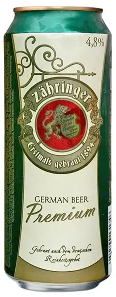 Zähringer Premium Bier 4,8% Vol. 24 x 50 cl Dose