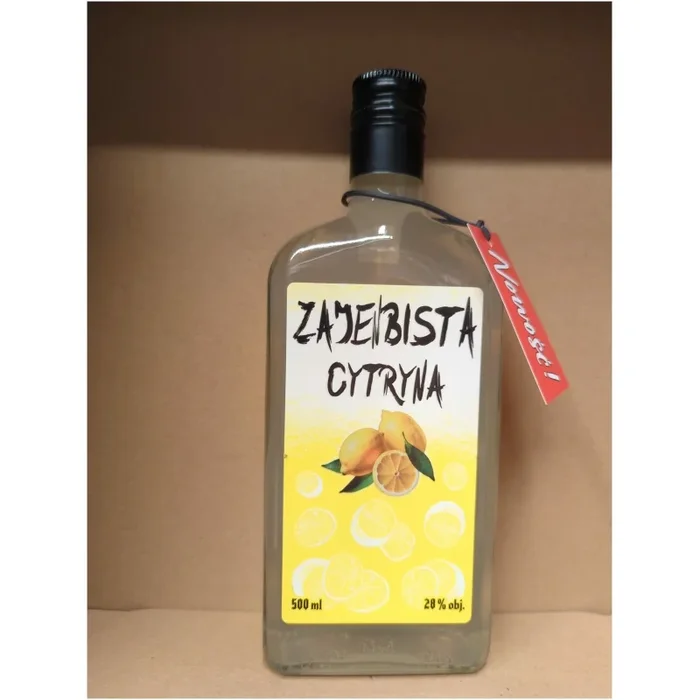 ZAJEBISTA CYTRYNA- Wódka smakowa