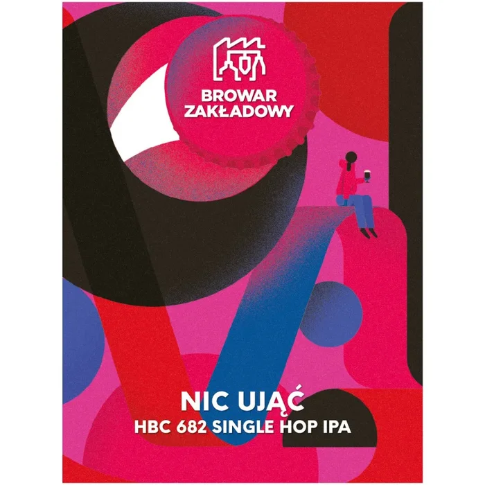 Zakładowy NIC UJĄĆ HBC 682 Single Hop IPA 5,7% 0,5L