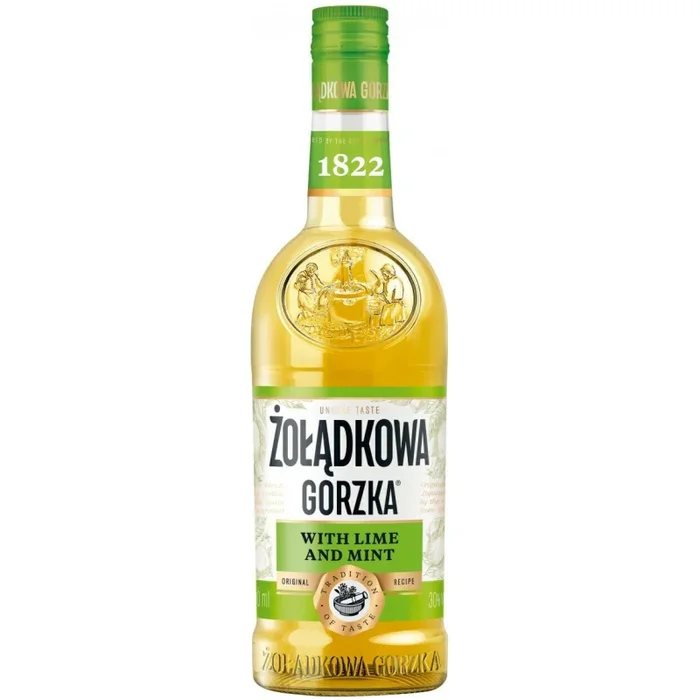 ŻOŁĄDKOWA BITTER CRISP LIME WITH MINT
