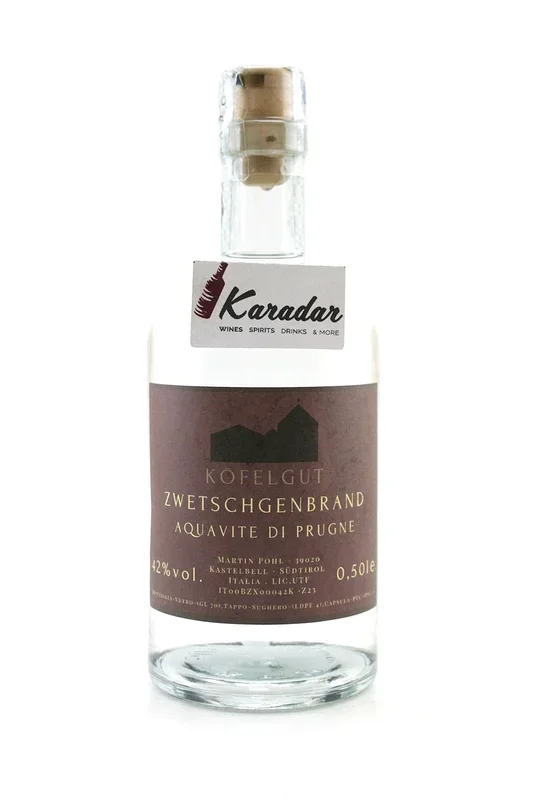 Zwetschgenbrand 42% Köfelgut Distillery